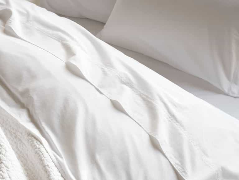 Organic Crinkled Percale&trade; Duvet Cover