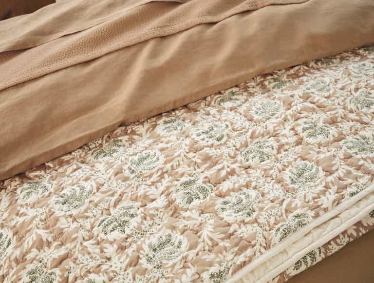 Robles Handstitched Organic Quilt