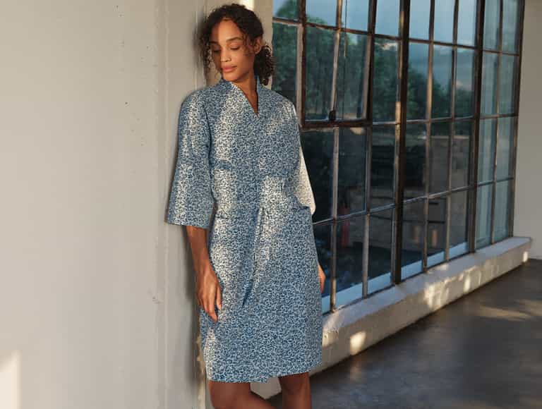 Women's Isla Organic Cotton Robe