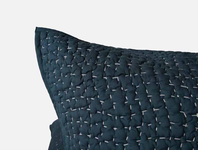 Pebbled Handstitched Organic Sham