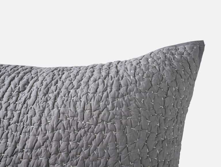 Pebbled Handstitched Organic Sham