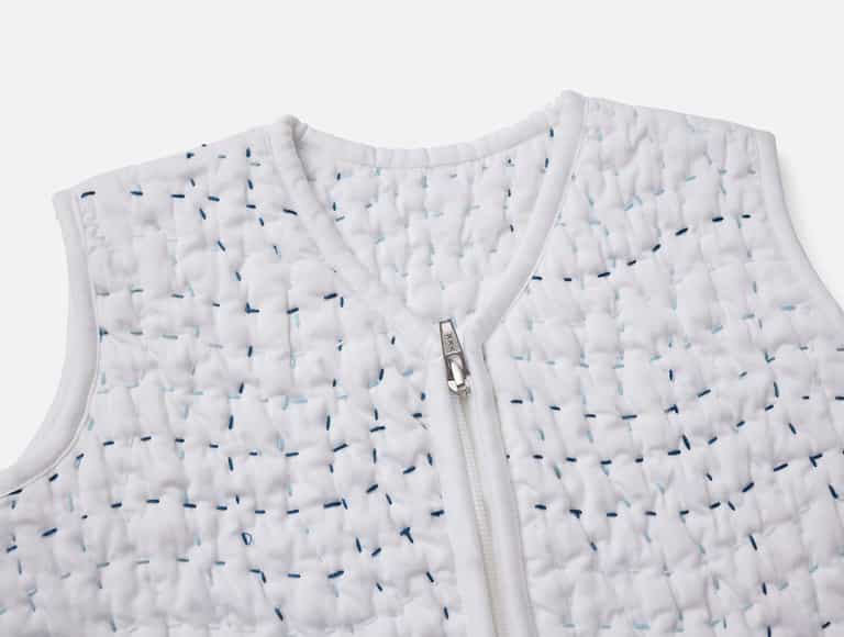 Pebbled Handstitched Organic Snuggle Sack