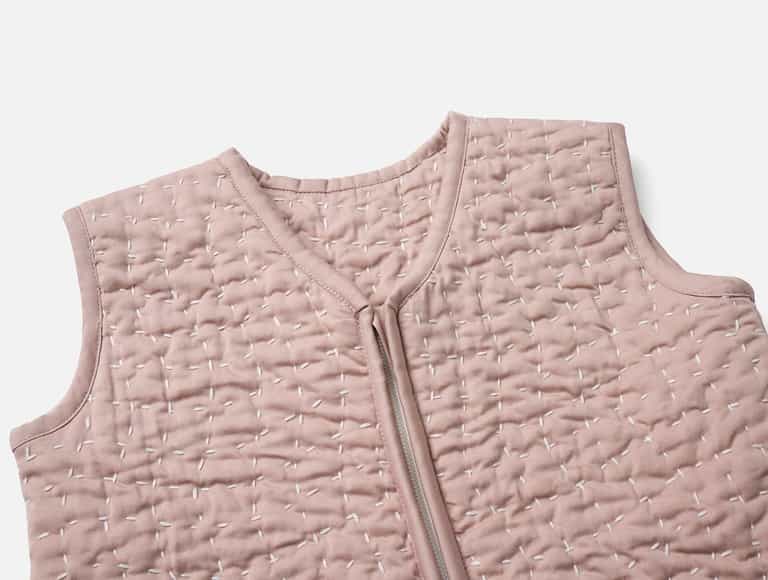 Pebbled Handstitched Organic Snuggle Sack