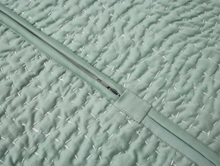 Pebbled Handstitched Organic Snuggle Sack