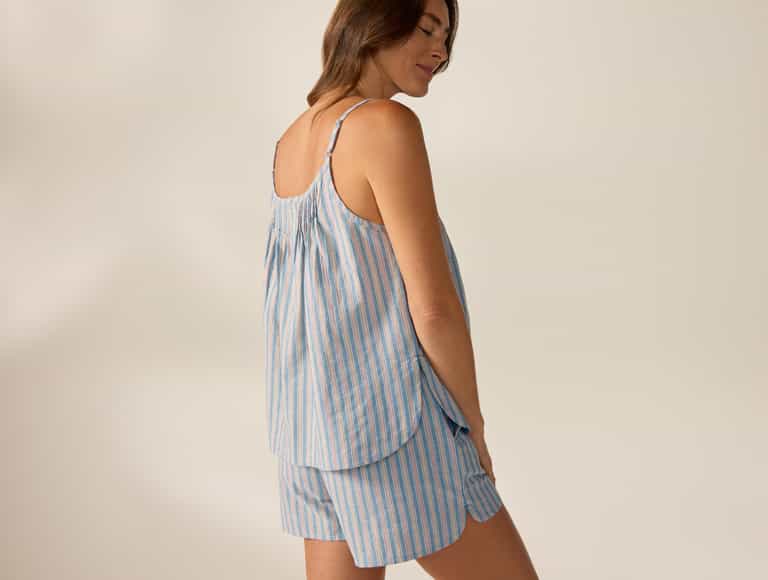 Women's Isla Organic Cotton Cami Short Set