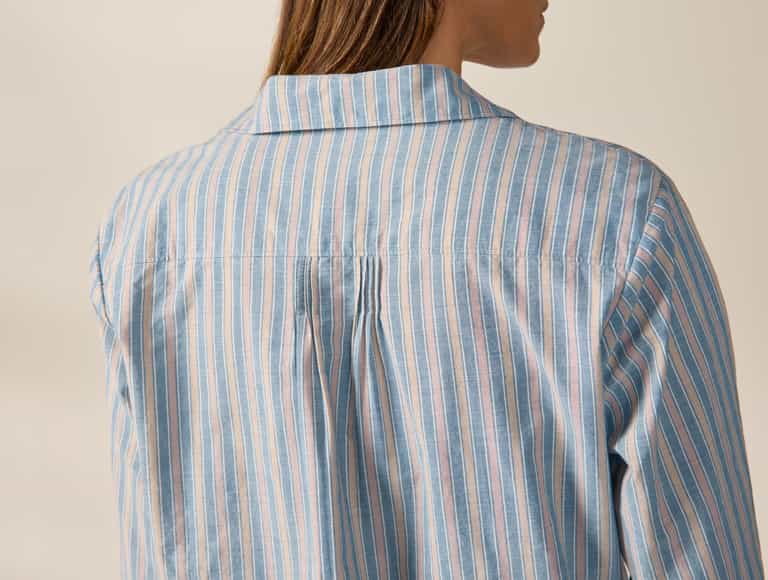 Women's Isla Organic Cotton Long Sleeve Pajama Set