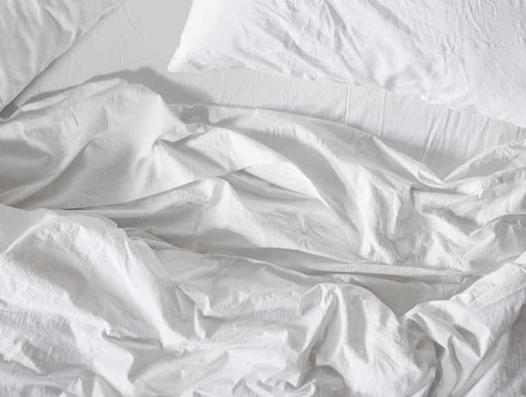 Organic Crinkled Percale&trade; Fitted Sheet