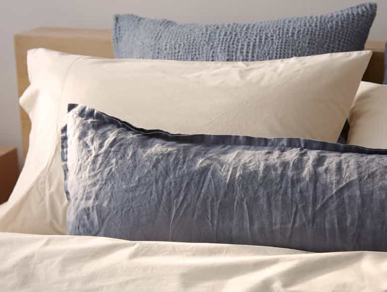 Organic Relaxed Linen Decorative Pillow Cover