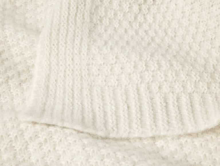 Cordillera Alpaca Cotton Knit Throw