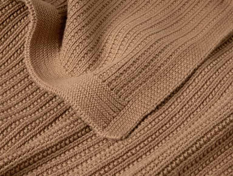 Linea Organic Knit Throw