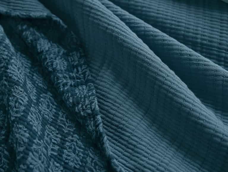 Mirada Organic Matelasse Coverlet