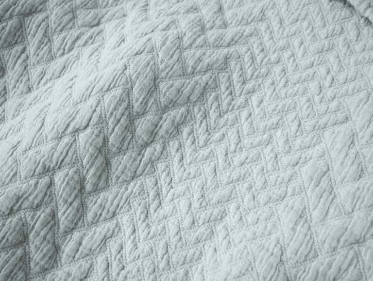Angeles Organic Matelasse Blanket