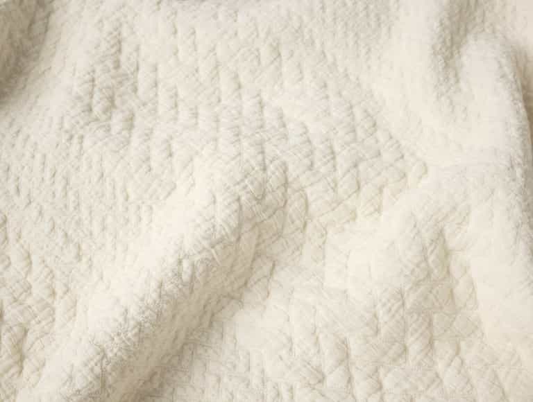 Angeles Organic Matelasse Blanket
