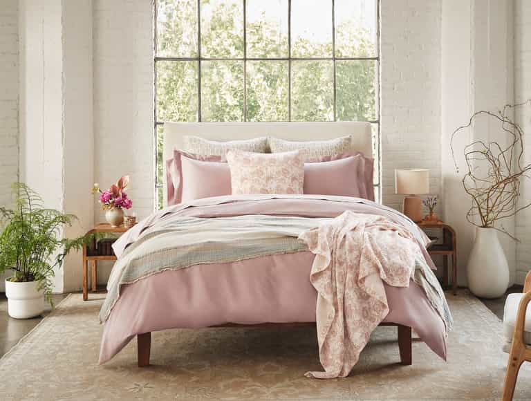 Balboa Organic Matelasse Print Throw