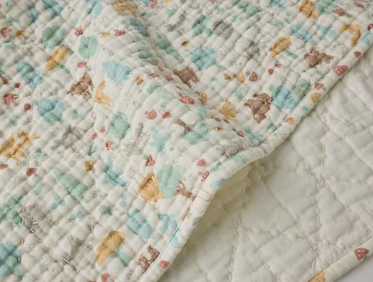 Organic Muslin Toddler Quilt