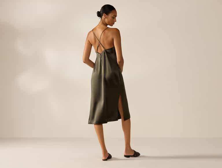Selene Organic Silk Dress