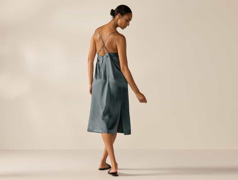 Selene Organic Silk Dress