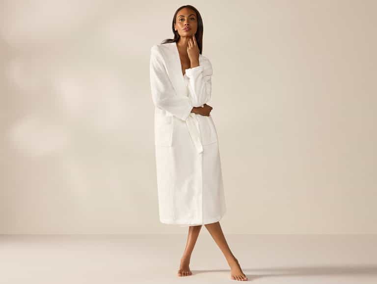Unisex Cloud Loom&trade; Organic Hooded Robe