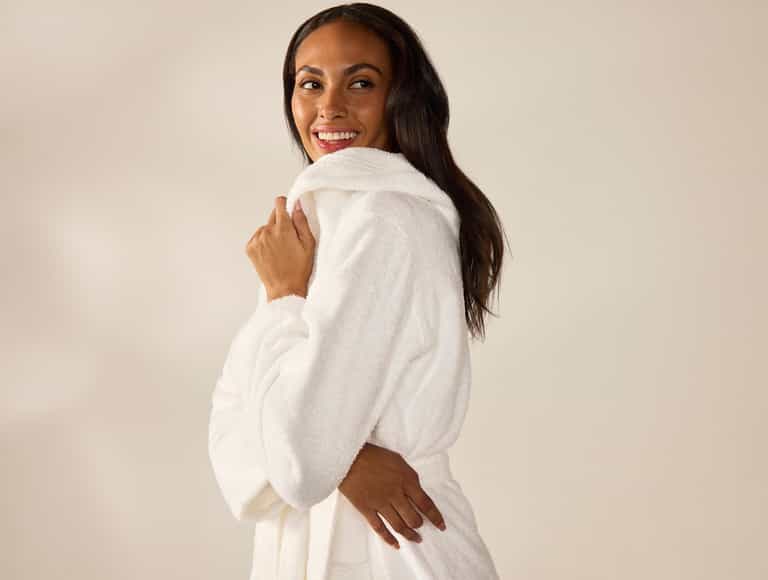 Unisex Cloud Loom&trade; Organic Hooded Robe