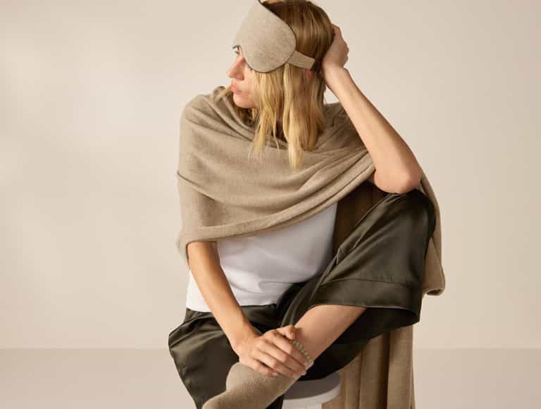 Whitney Cashmere Travel Set