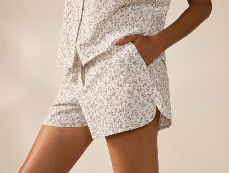 Women's Isla Organic Cotton Short Sleeve Pajama Set