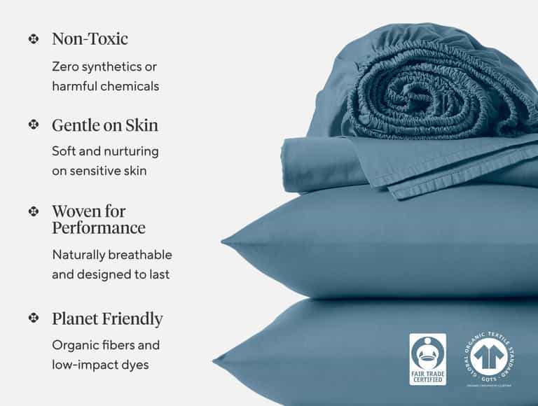 Classic Organic Sateen Sheet Set