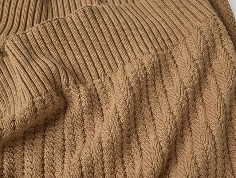 Casa Loma Organic Knit Throw