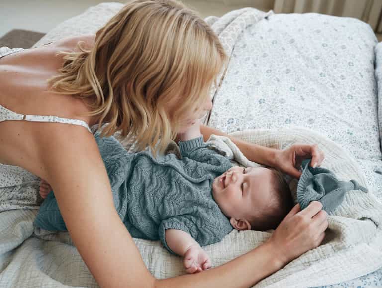 Wren Organic Knit Baby Gift Set