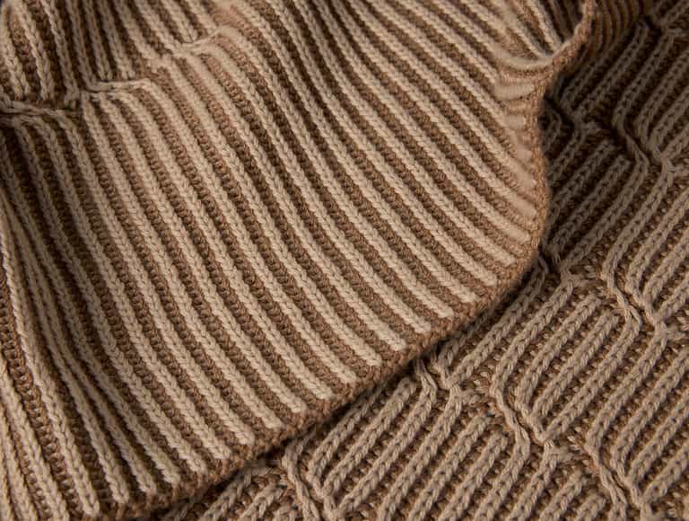 Ivy Organic Knit Throw