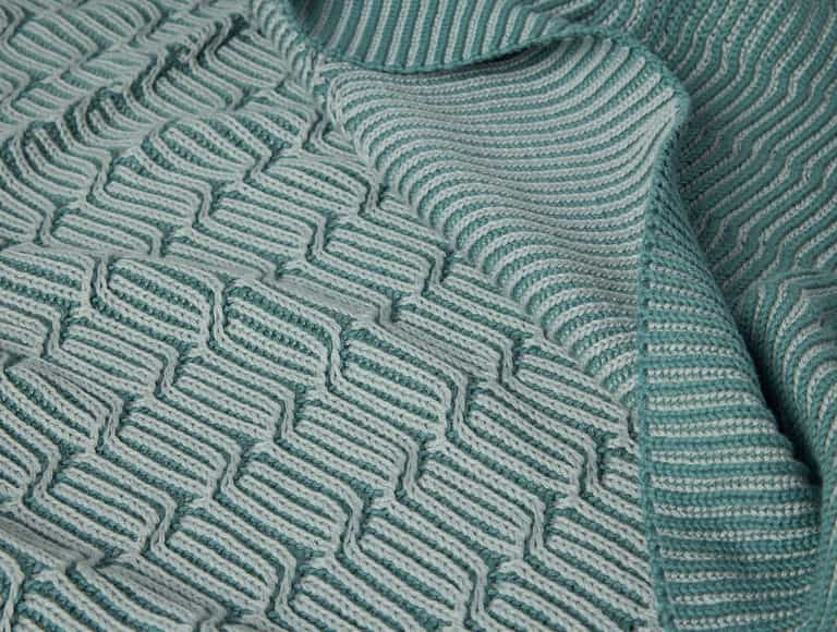 Ivy Organic Knit Throw