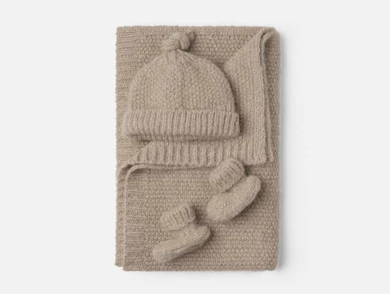 Semilla Suri Alpaca Knit Baby Gift Set