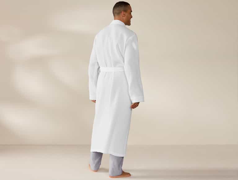 Unisex Organic Waffle Robe