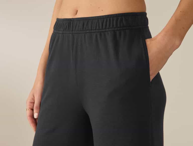 Women's Pima Organic Knit Wide Leg Pant