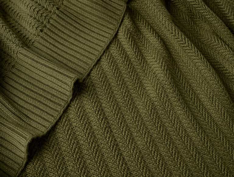 Casa Loma Organic Knit Throw
