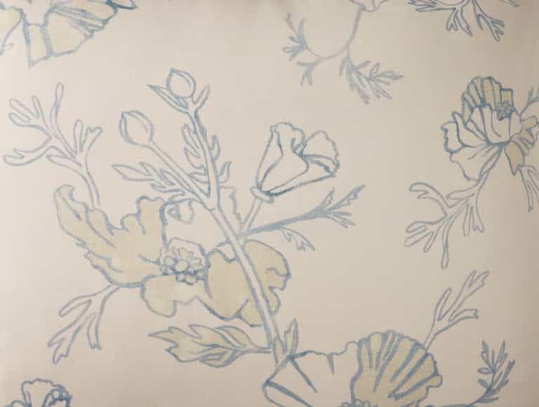 Romneya Organic Print Sham