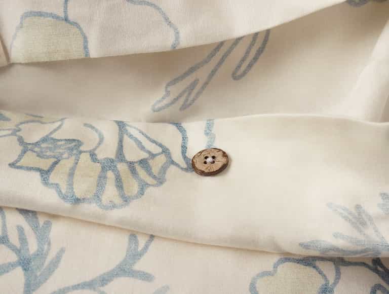 Romneya Organic Print Duvet Cover
