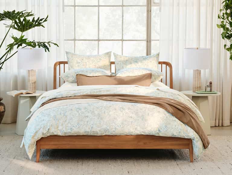 Solana Organic Print Duvet Cover