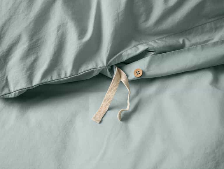 Refined Organic Percale Duvet Cover