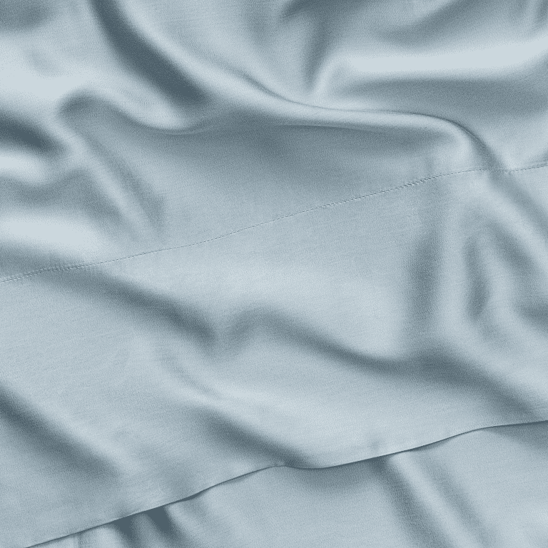Close up of harbor mist sheet |Color:Harbor Mist