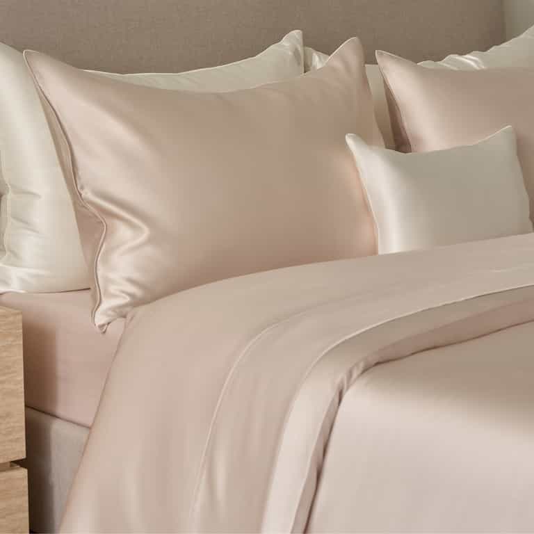 Charmeuse Silk Fitted Sheet - Machine Washable
