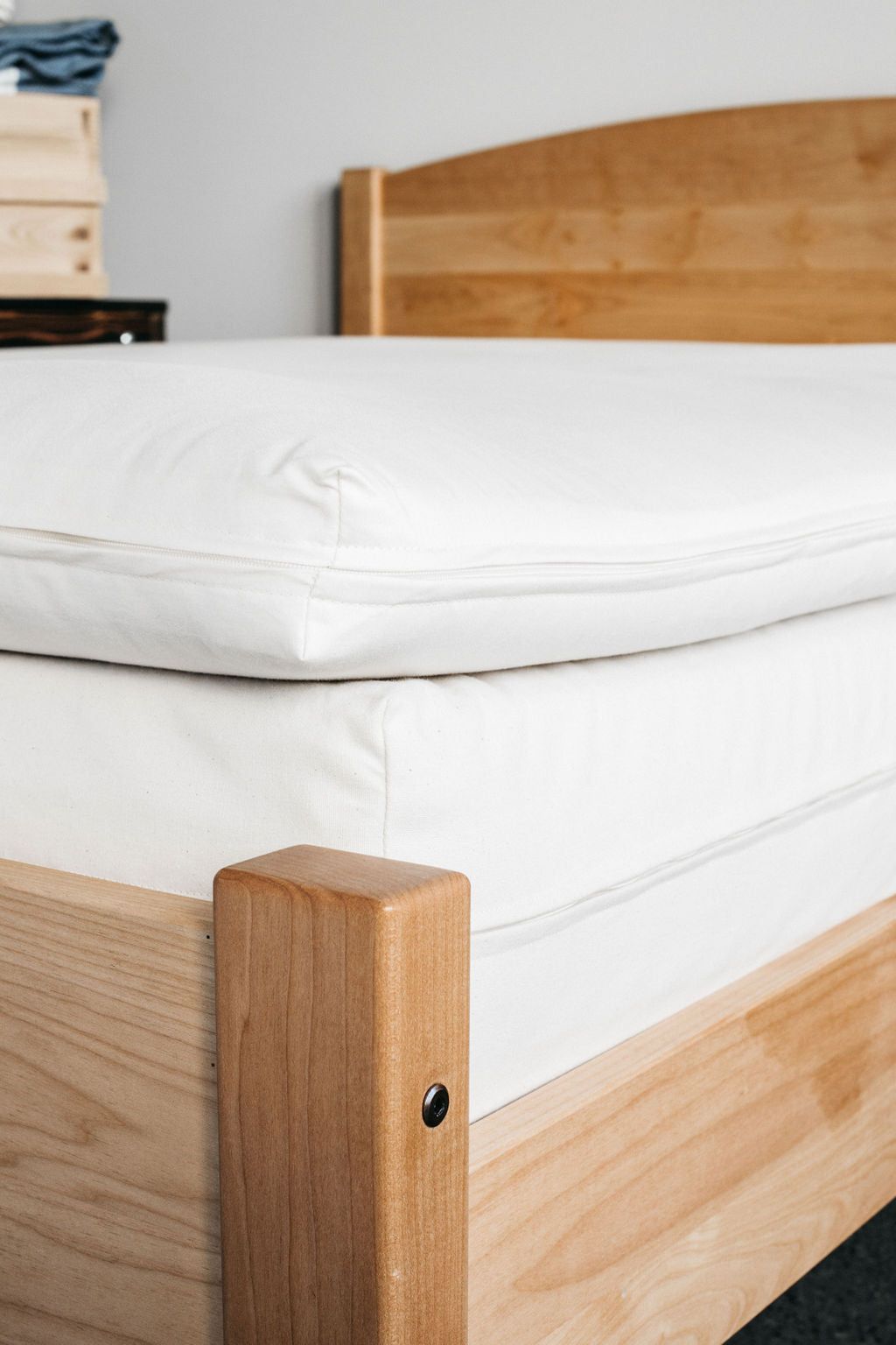 Natural Wool &amp; Latex Mattress Topper