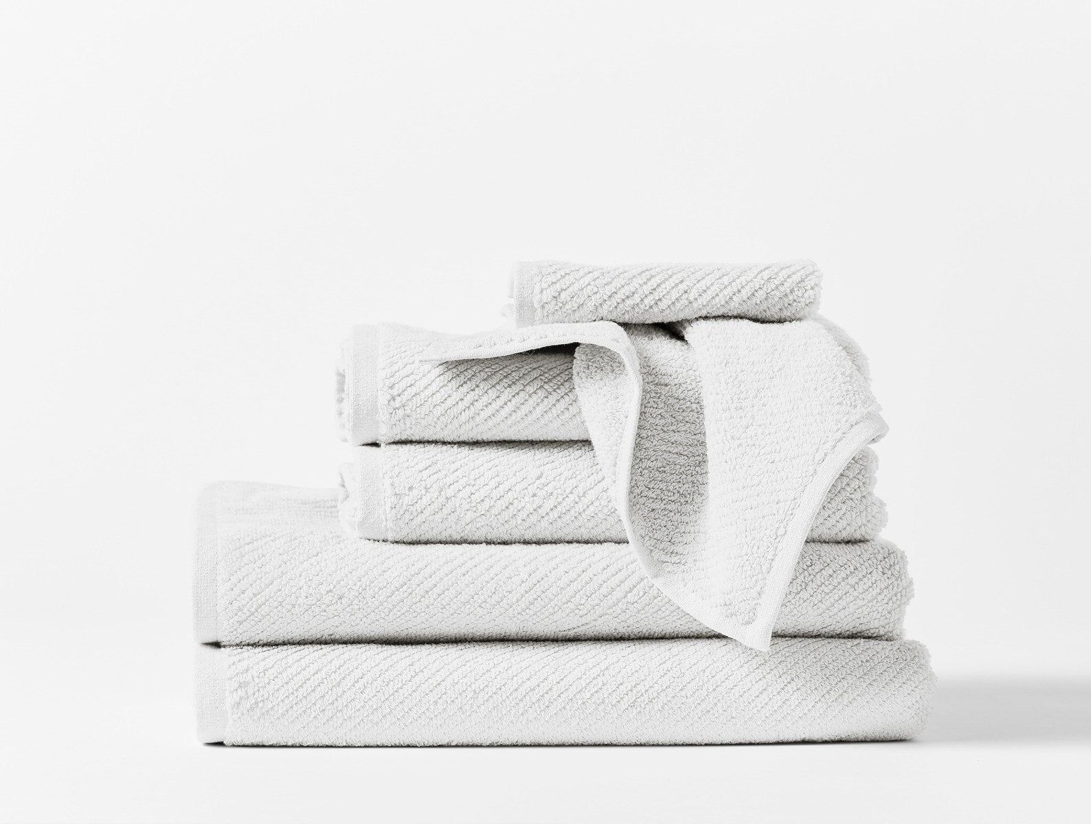 Air Weight® Organic Towels | Alpine White