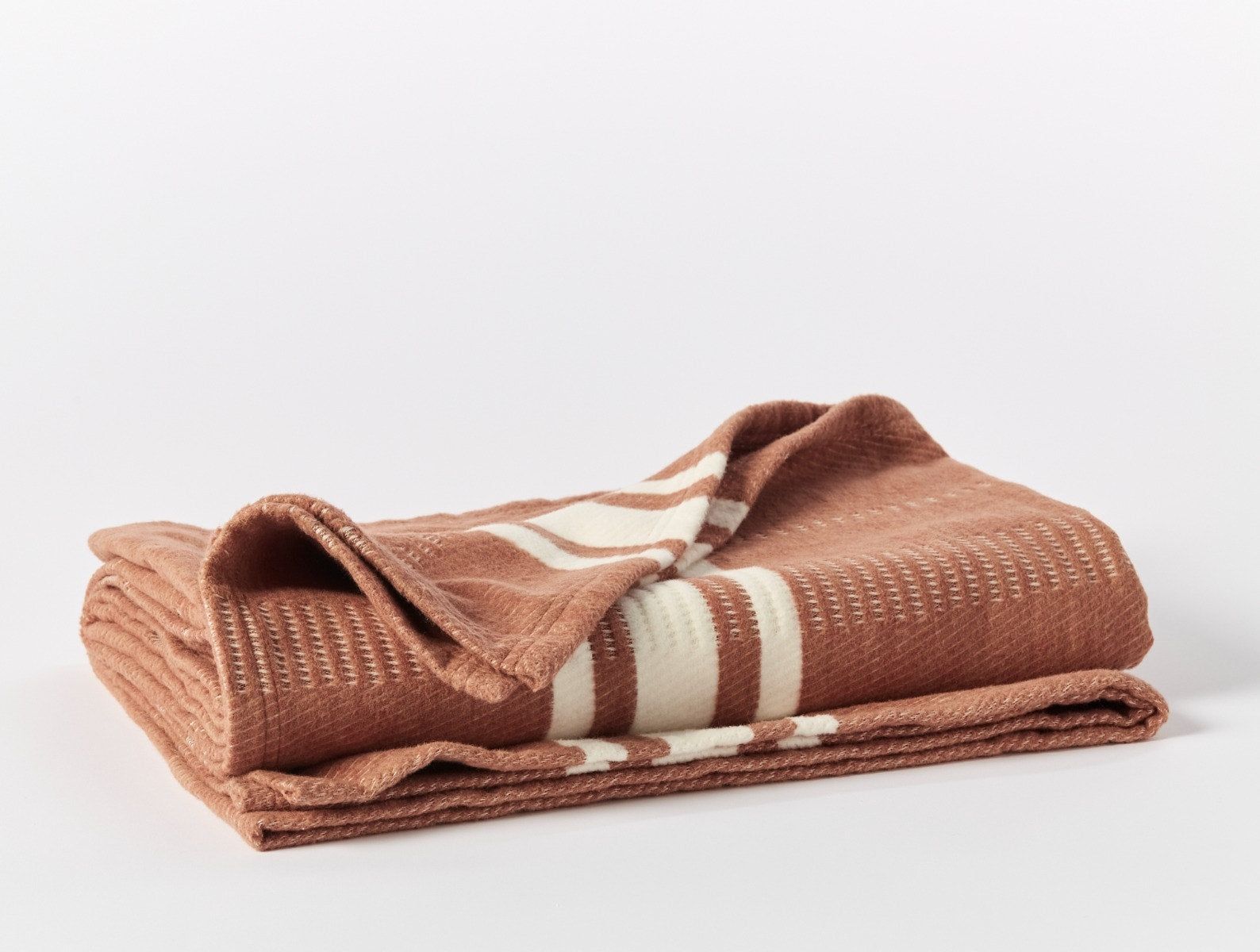 Cirrus Supersoft Organic Cotton Throw | Spice
