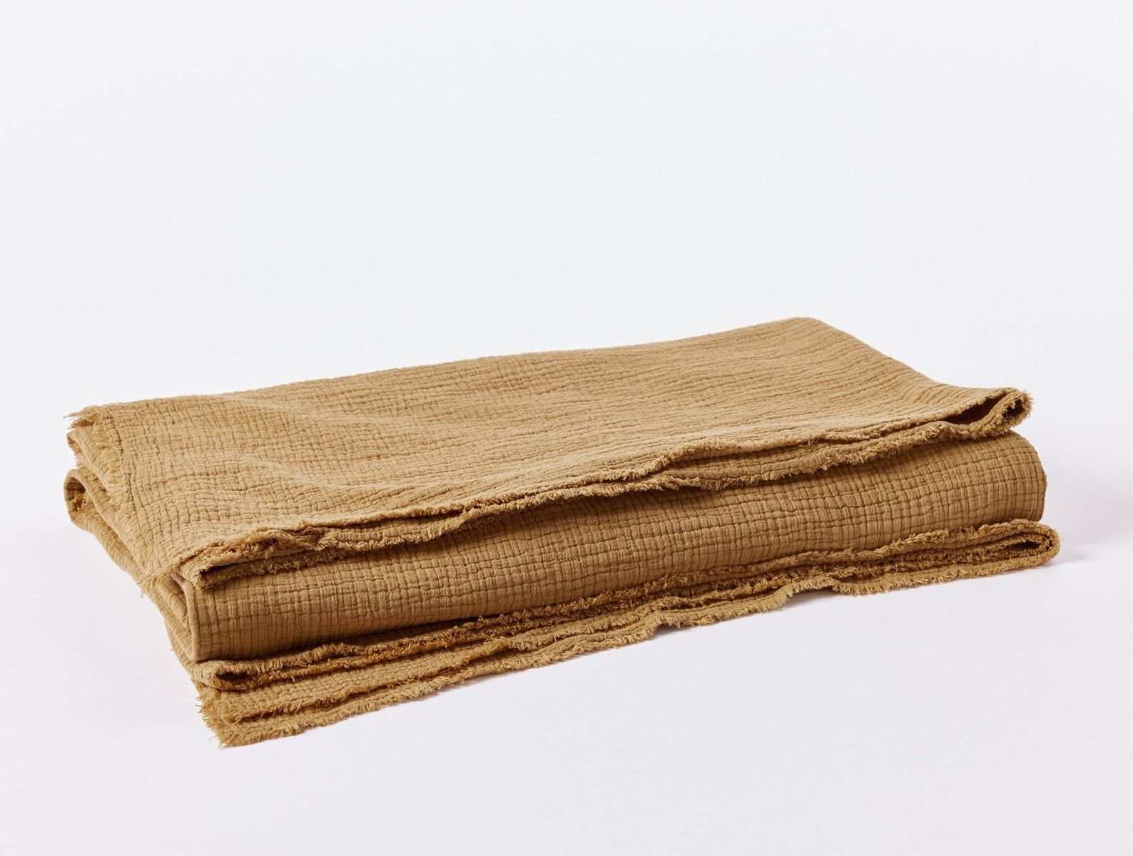 Topanga Organic Matelasse Blanket | Hazel