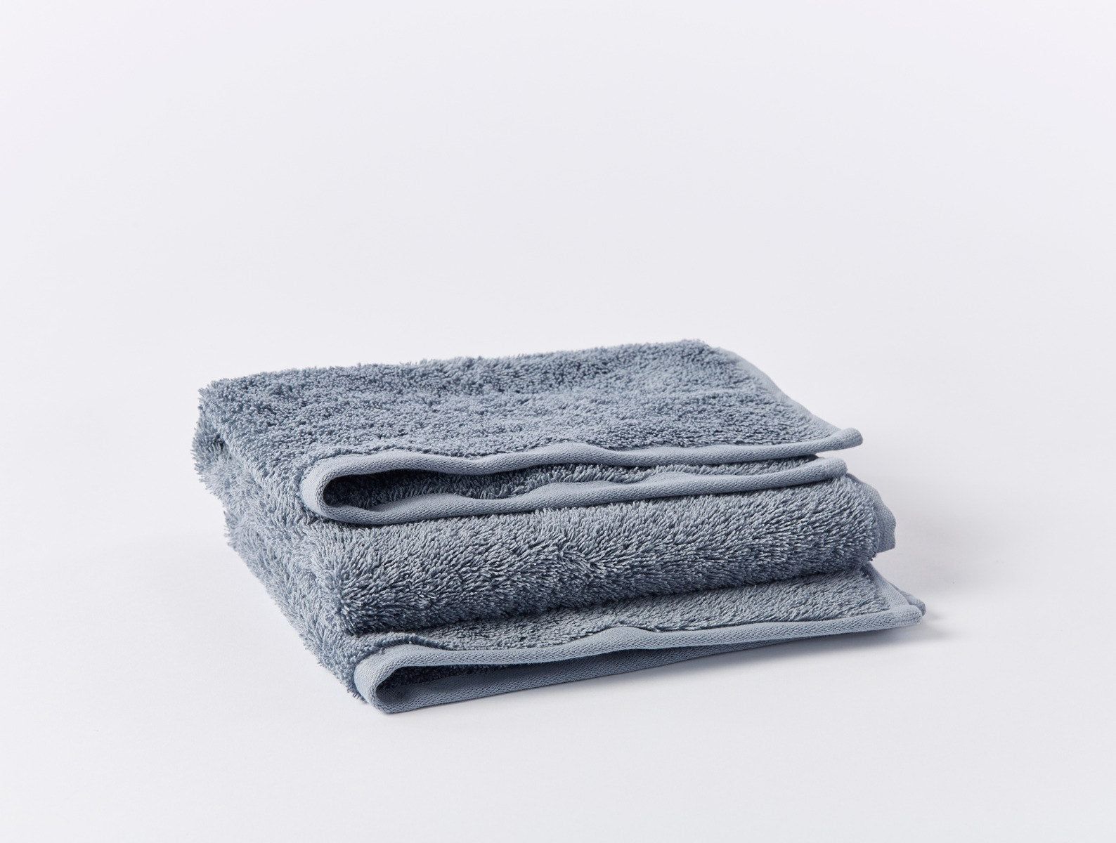 Cloud Loom™ Organic Towels | Steel Blue