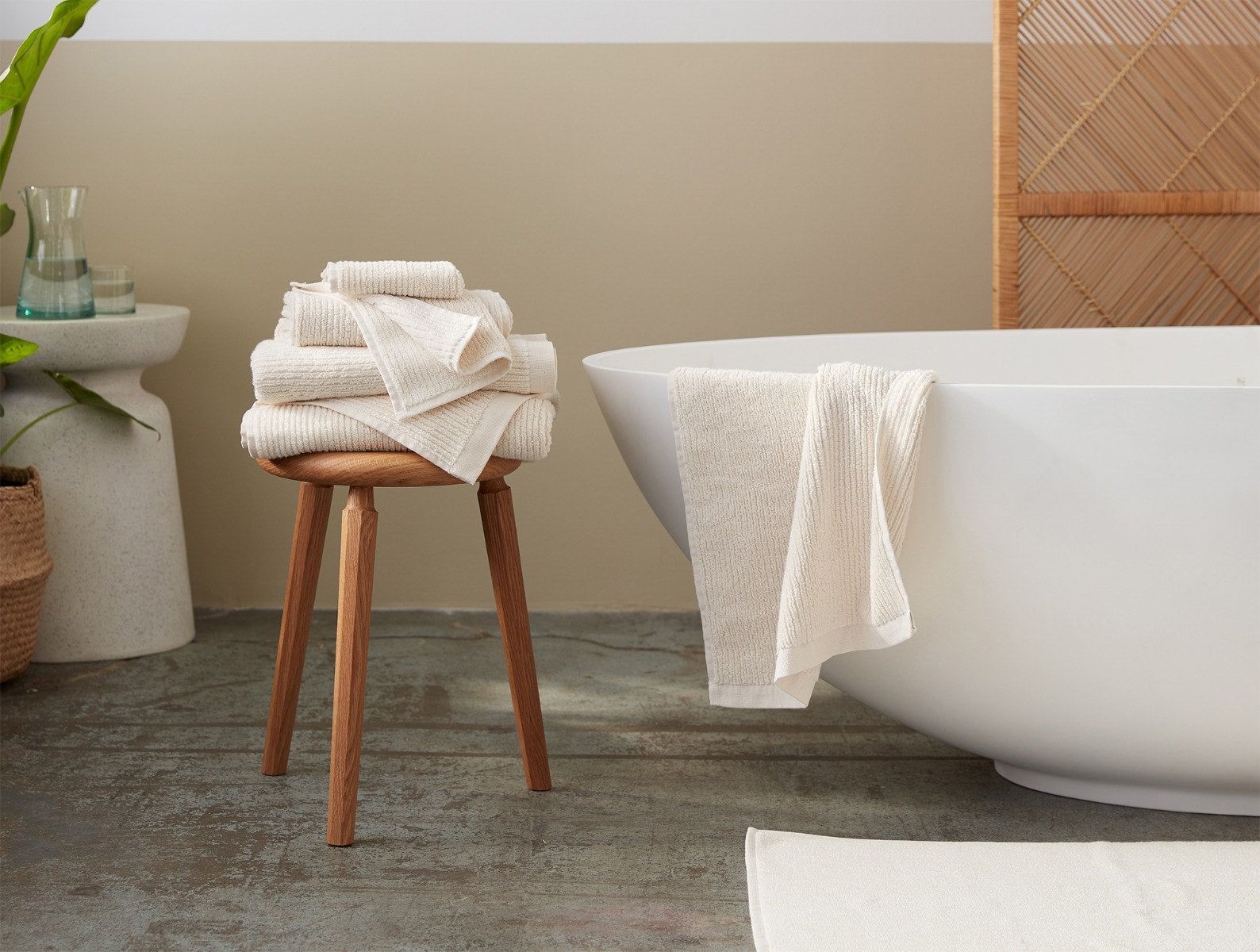 Temescal Organic Towels | Undyed