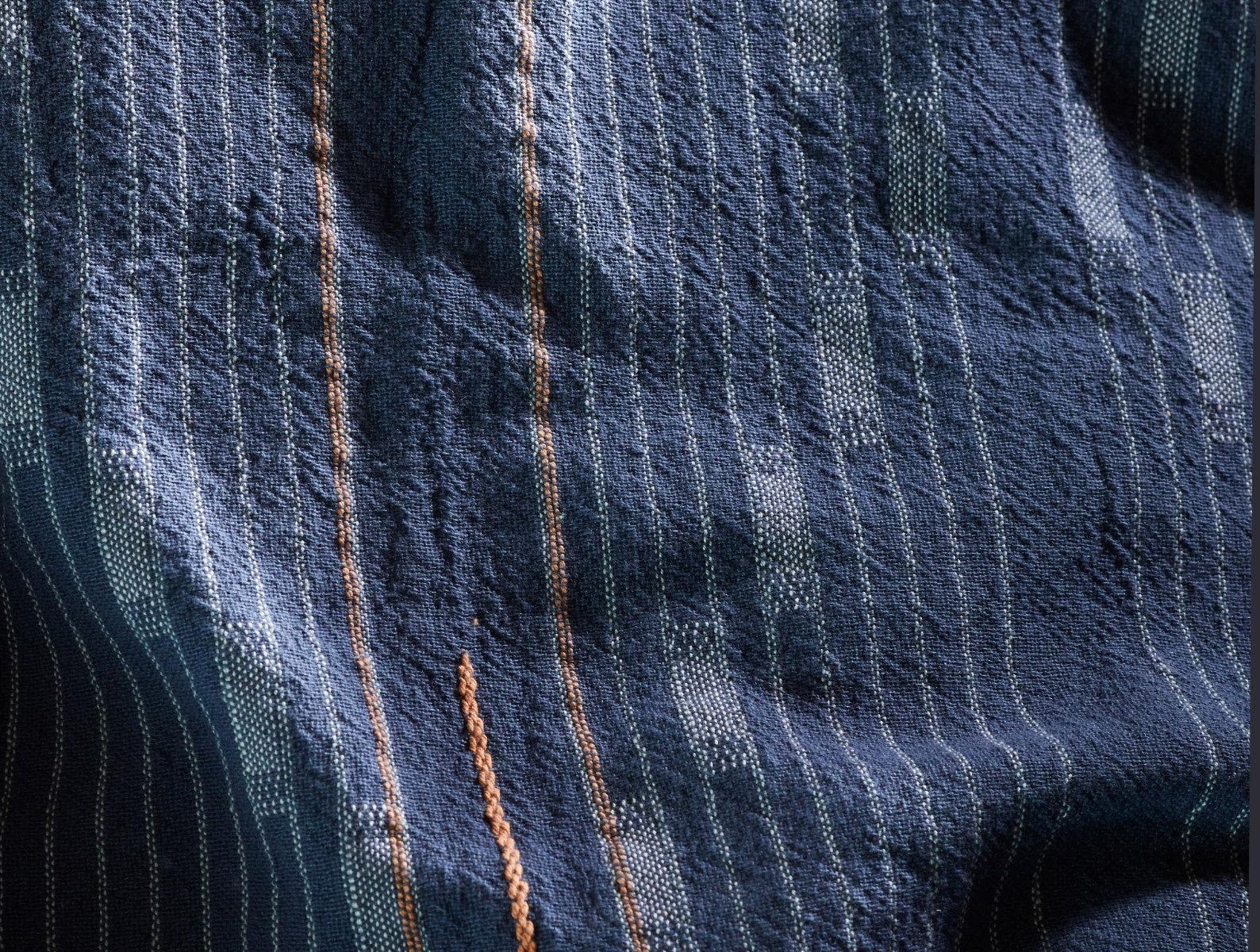 Morelia Organic Duvet Cover | Moonlight Blue