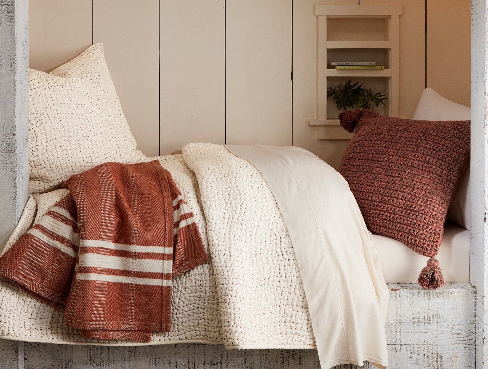 Cirrus Supersoft Organic Cotton Throw | Cypress