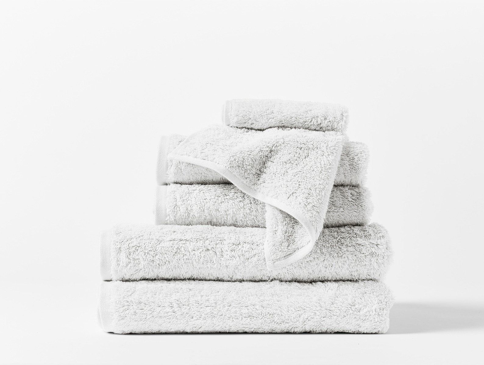 Cloud Loom™ Organic Towels | Alpine White