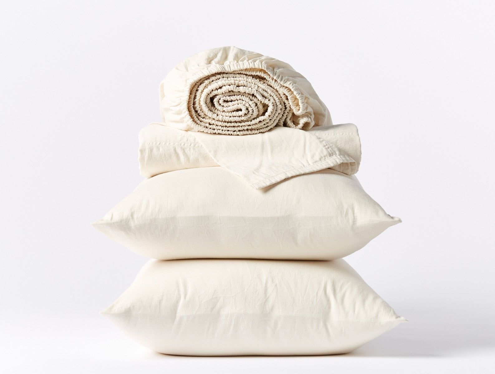 Classic Organic Sateen Sheet Set - Coyuchi | Undyed